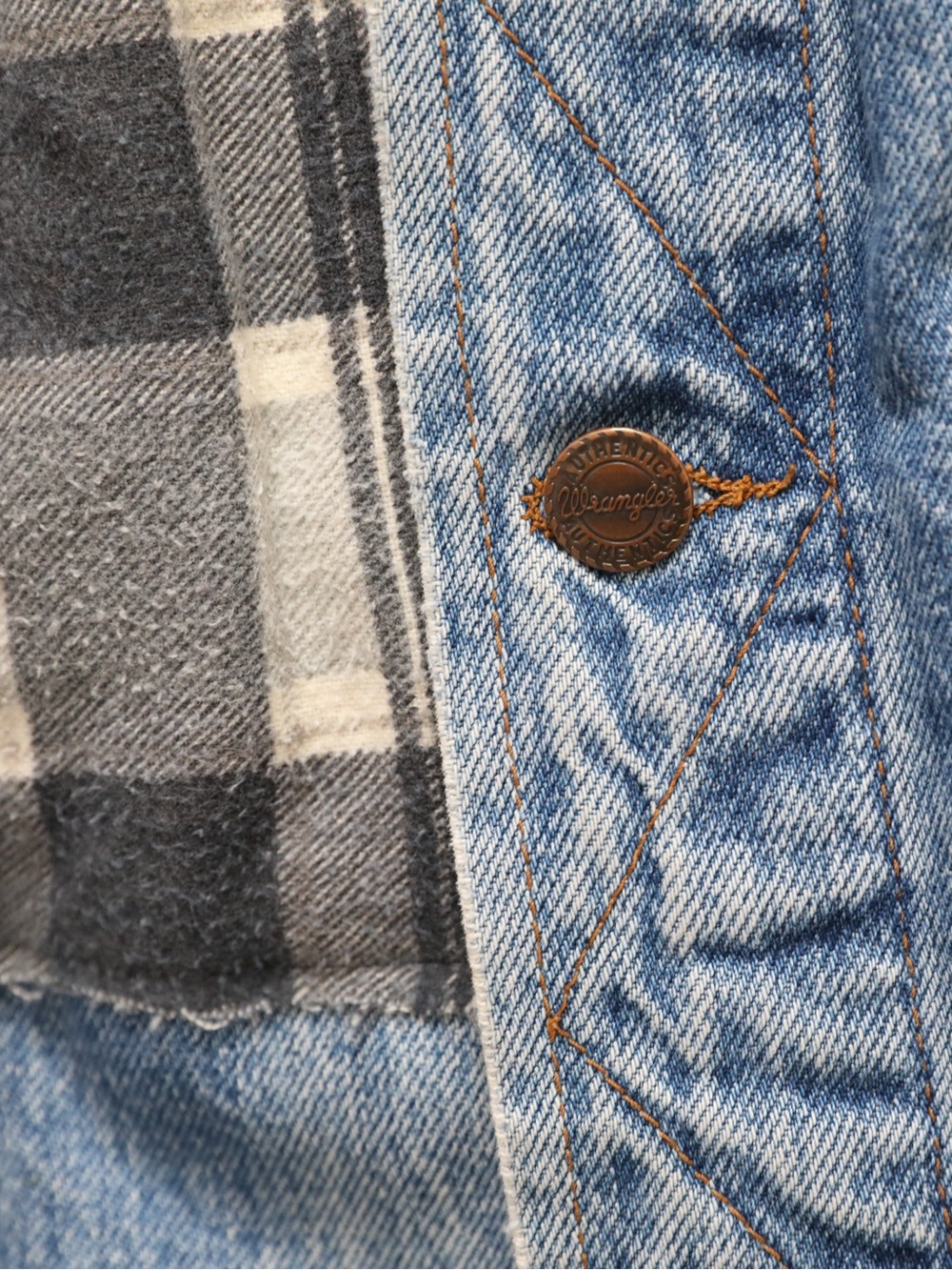 NWT Rag Union Reconstructed Wrangler - Picture 12 of 13